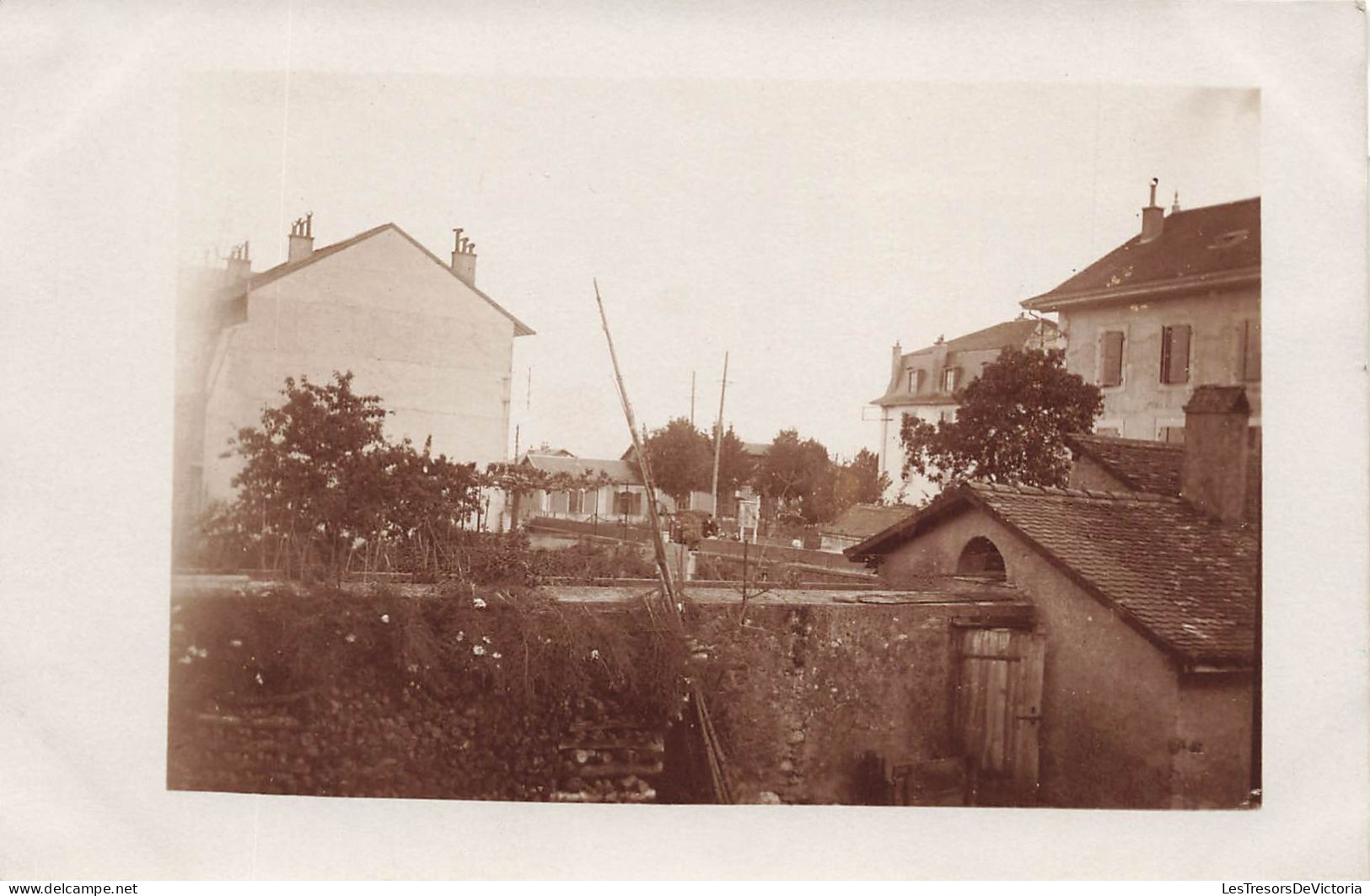 CARTE PHOTO - Maisons Anciennes - Carte Postale Ancienne - Photographie