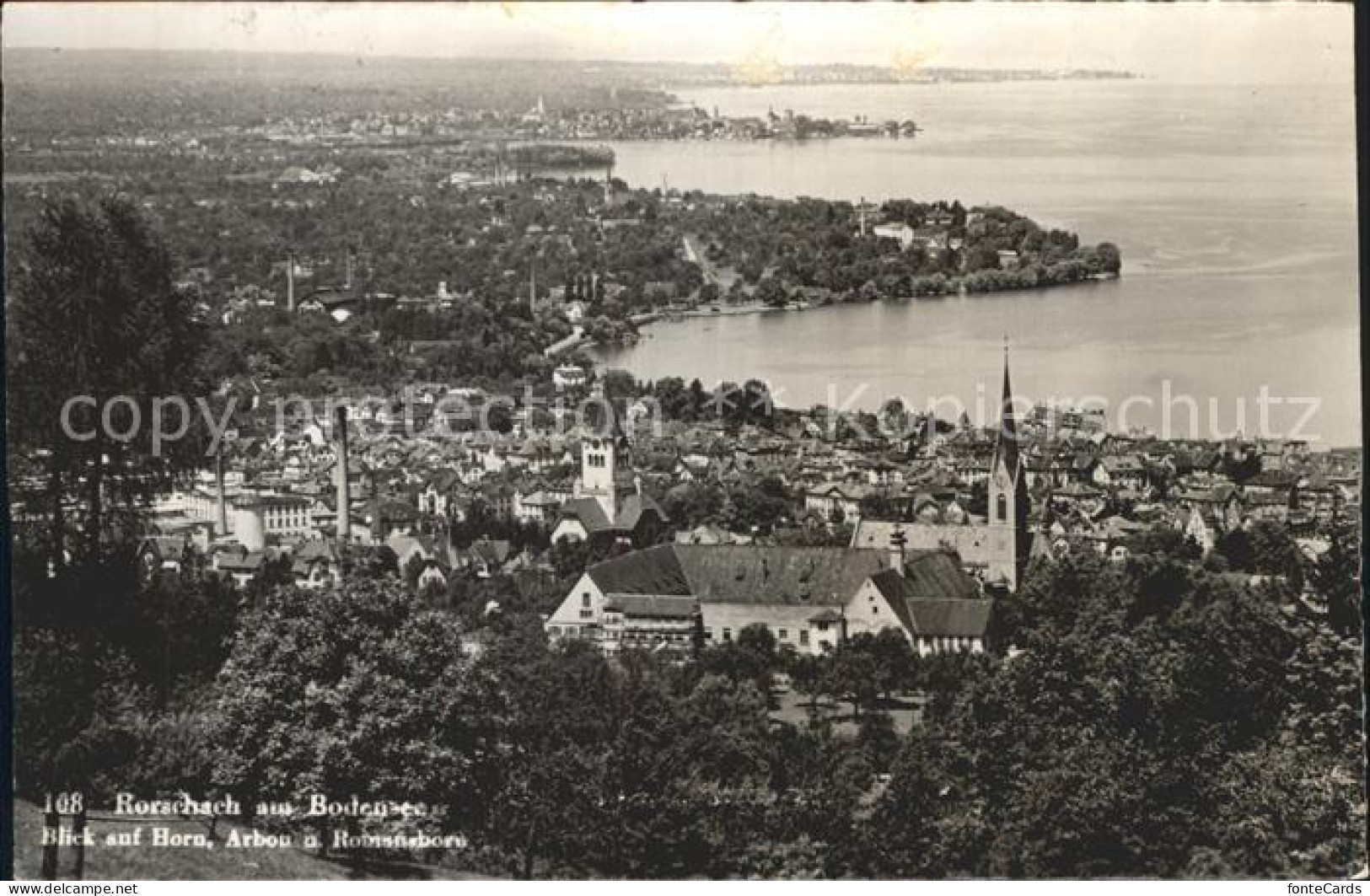 12337920 Rorschach Bodensee Mit Horn Arbon Rorschach - Autres & Non Classés