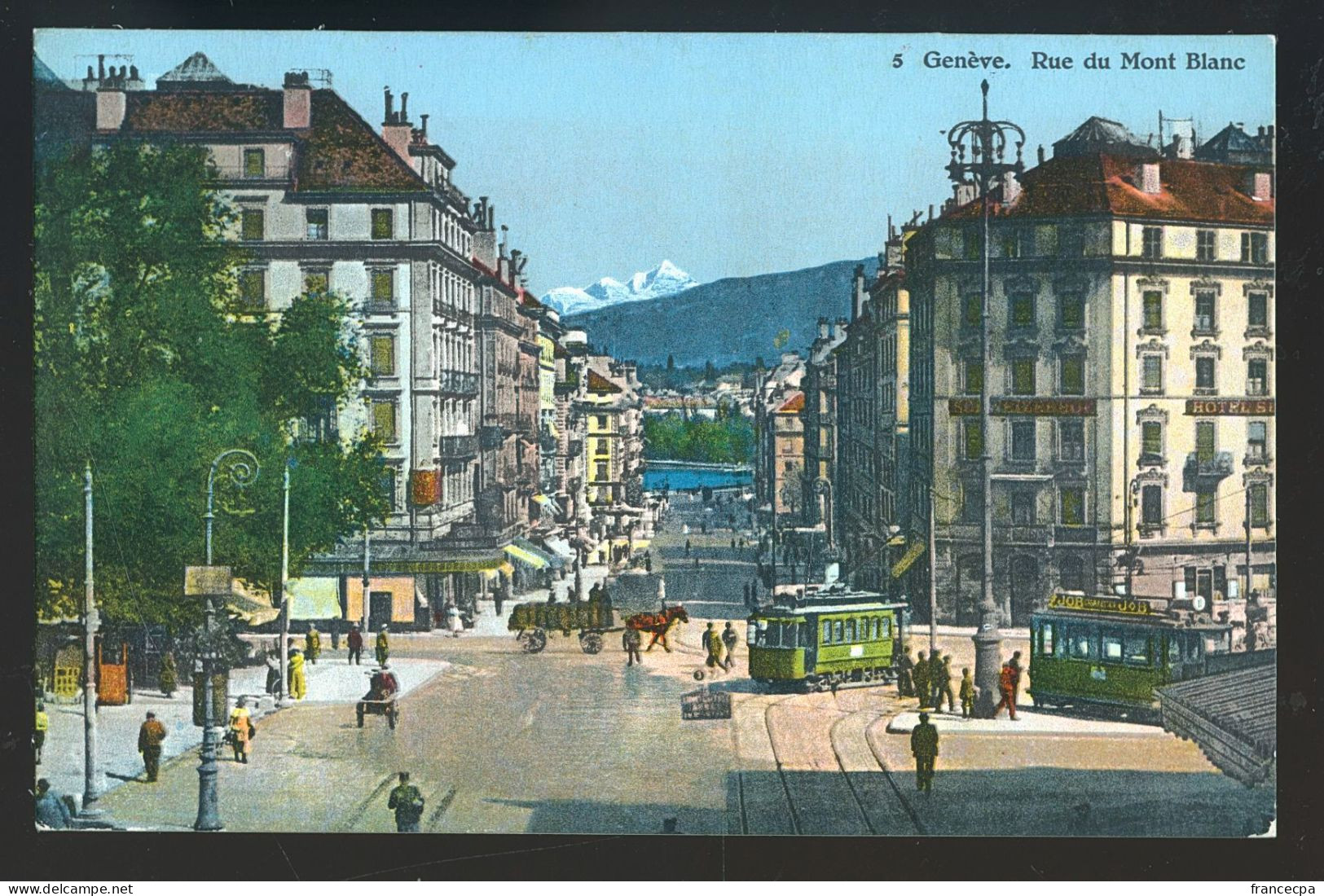 14657 - SUISSE - GENEVE - Rue Du Mont-Blanc - Genève