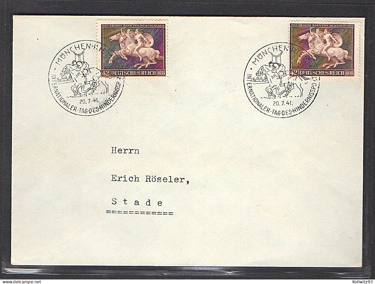 DR. FDC. Mi.-Nr. 780 - Andere & Zonder Classificatie