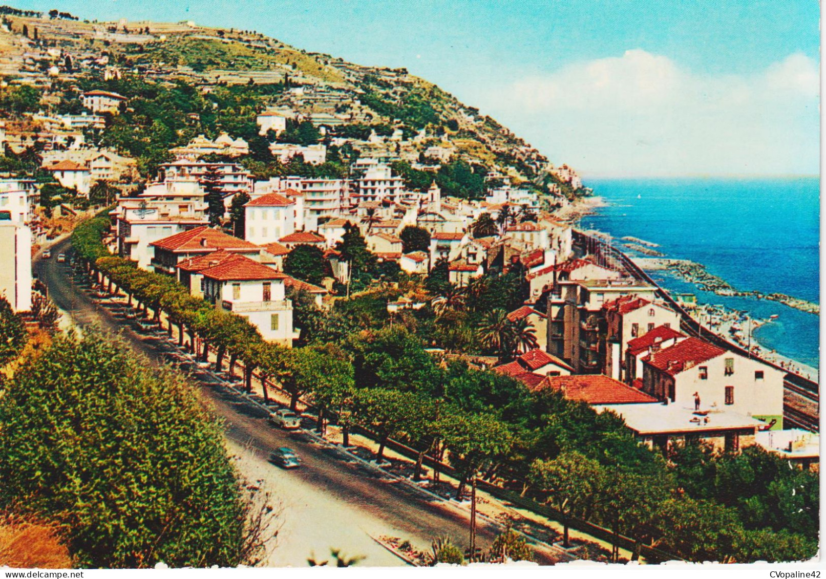OSPEDALETTI (Imperia) Panorama E Via Aurelia En 1961 - Imperia