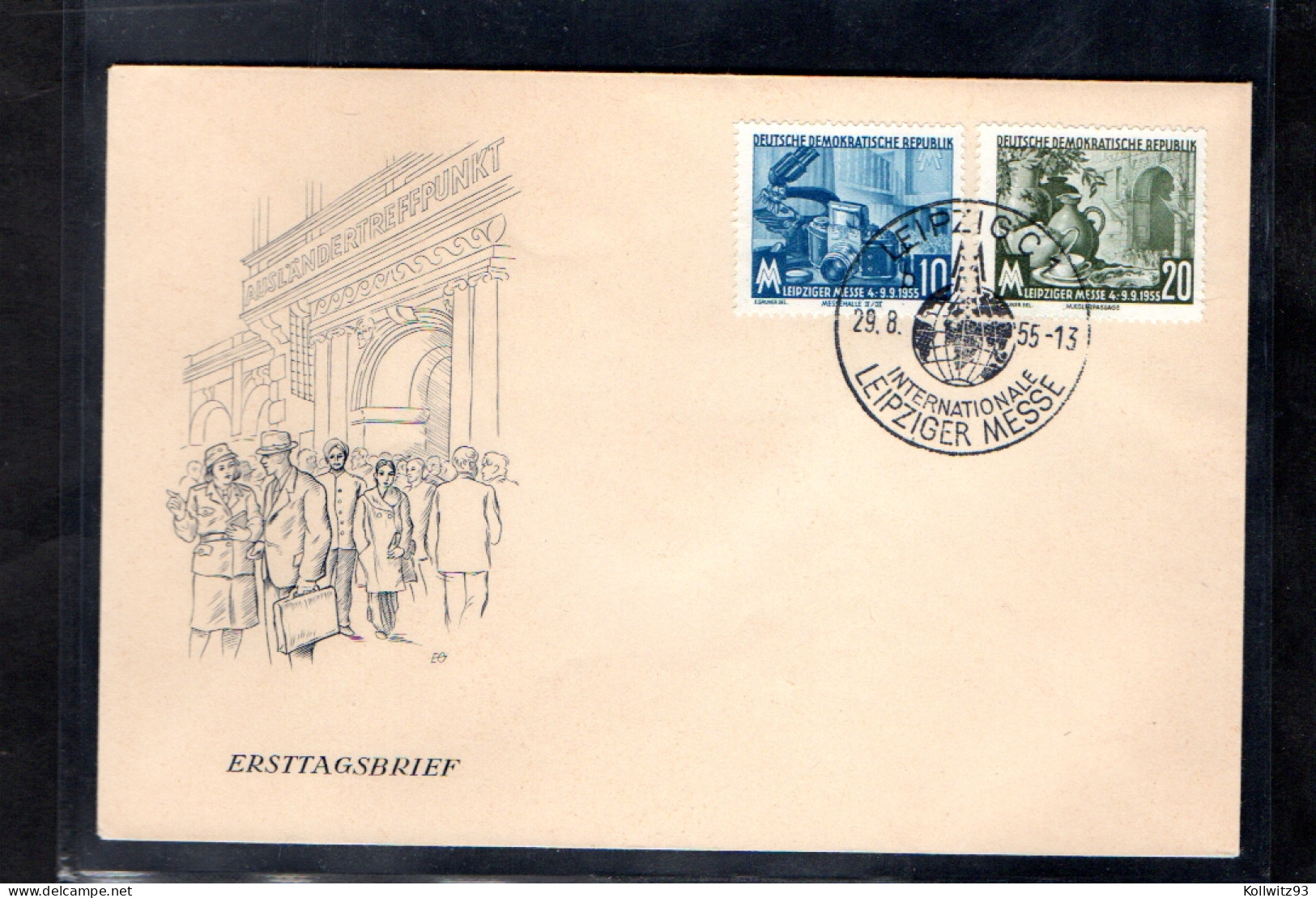 DDR. FDC Mi.-Nr. 479 - 480, 479 Hat PF I, Sign. Mayer - Autres & Non Classés