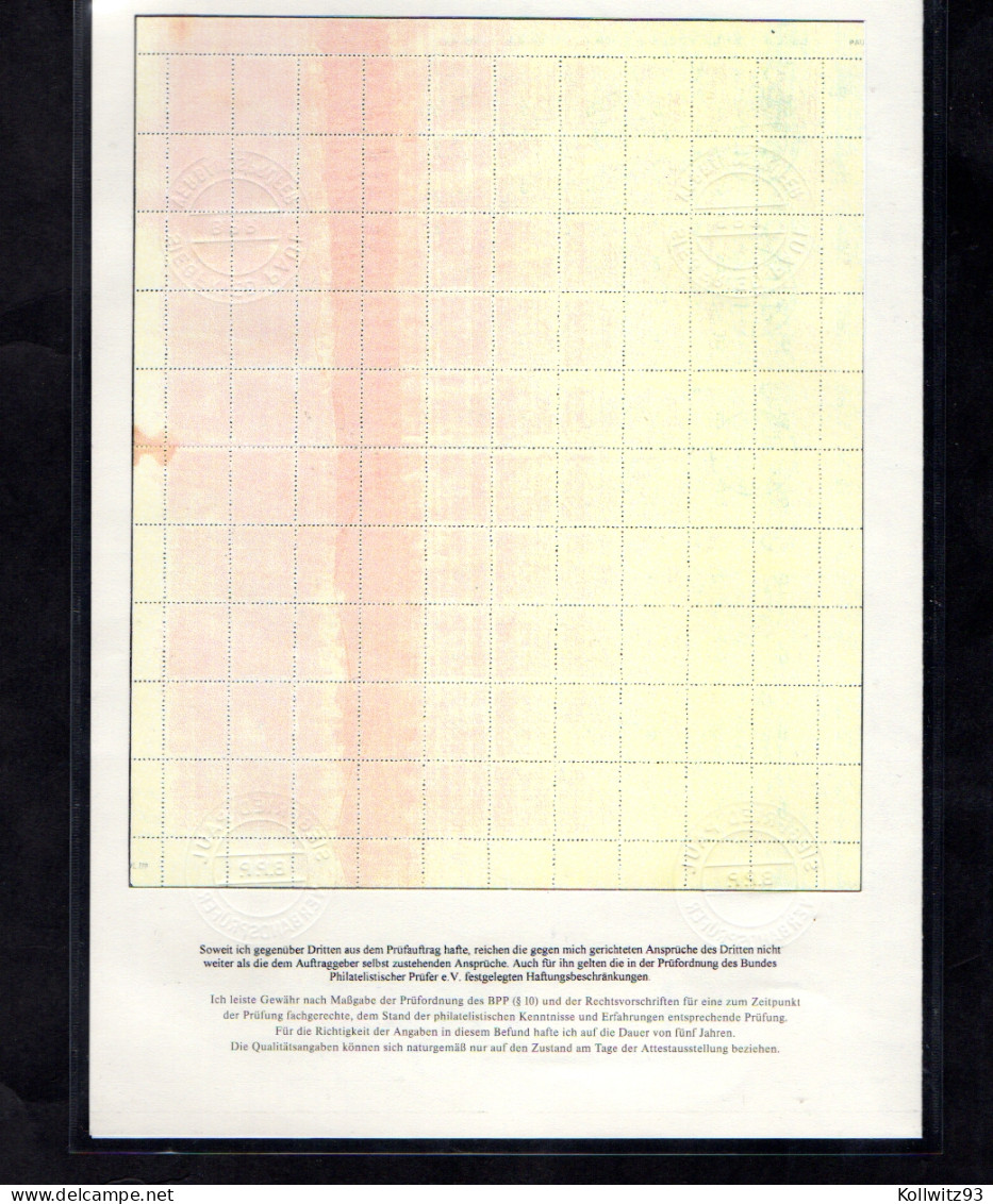 DDR. Mi.-Nr. 436 G XI ND Geklebter Papierbahn, FA. PaulBPP. - Altri & Non Classificati