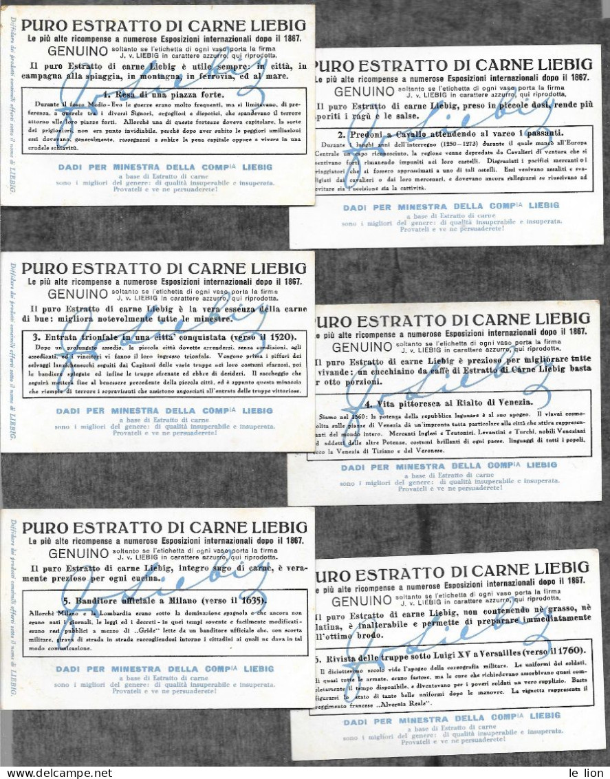 Serie Liebig ITALIANA S1187 Vita D'altri Tempi 1926 - OTTIMO STATO - Liebig