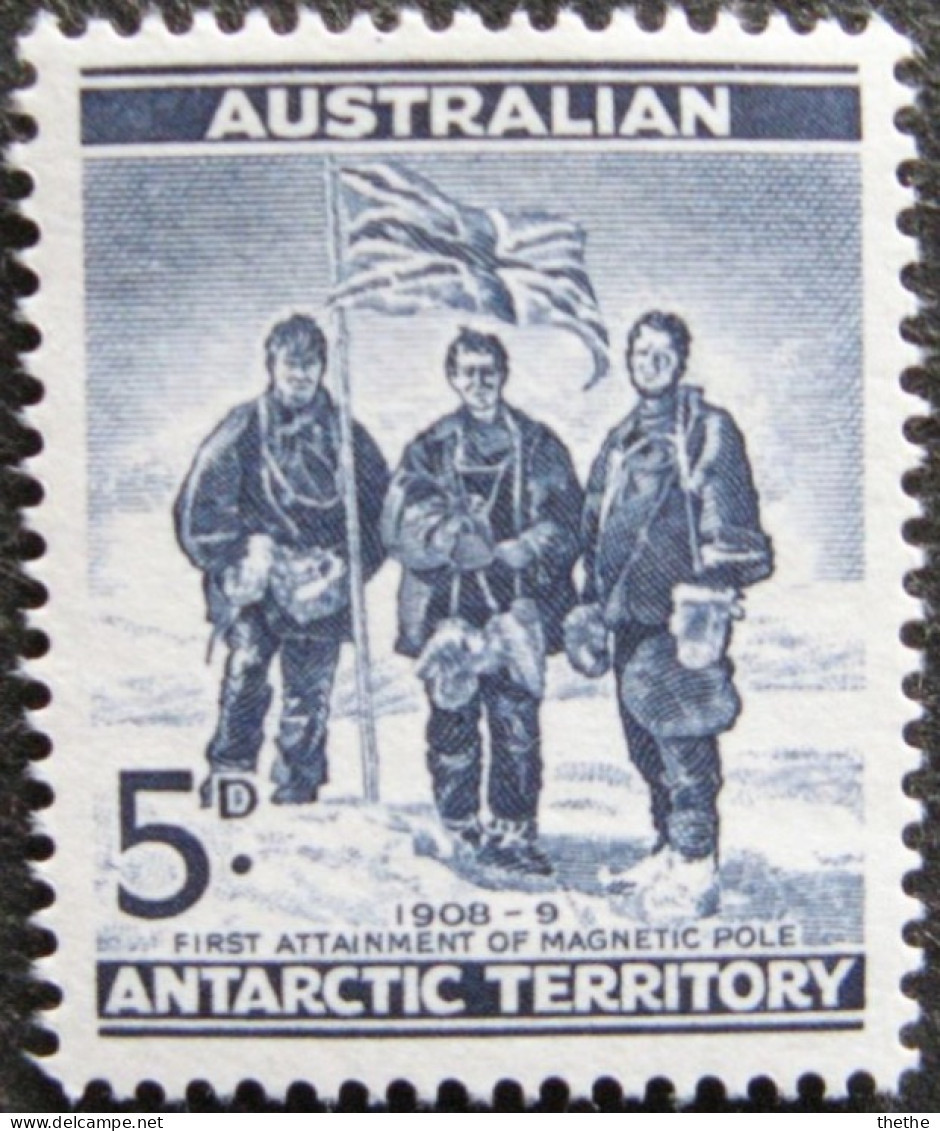 Territoire Antarctique Australien - Expédition Shackleton Au Pôle Magnétique Sud, 1909 - Unused Stamps