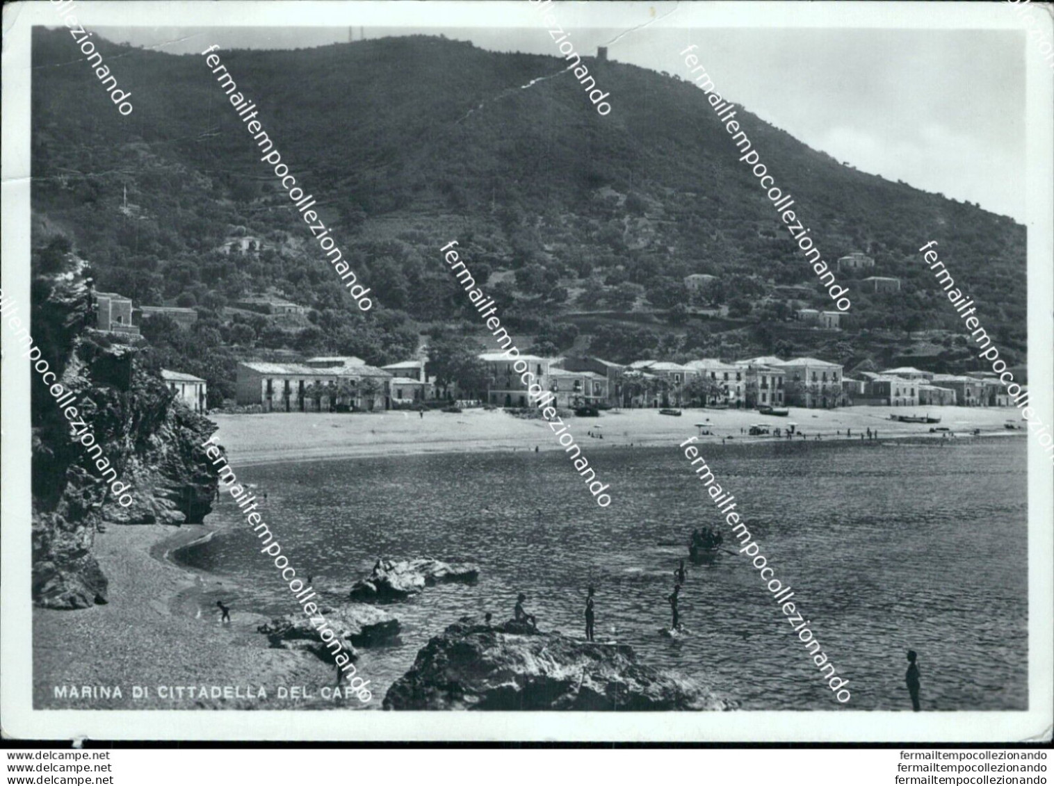 Br17 Cartolina Marina Di Cittadella Del Capo Provincia Di Cosenza Calabria - Cosenza