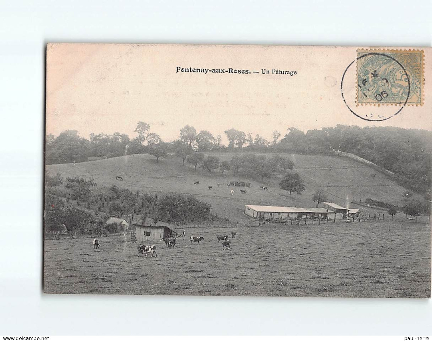 FONTENAY AUX ROSES : Un Pâturage - état - Fontenay Aux Roses