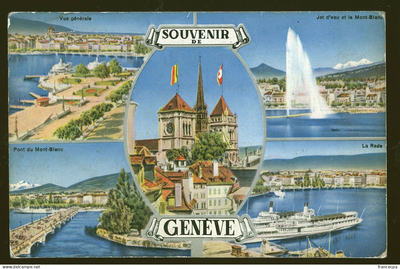 14660 - SUISSE - SOUVENIR DE GENEVE - Genève