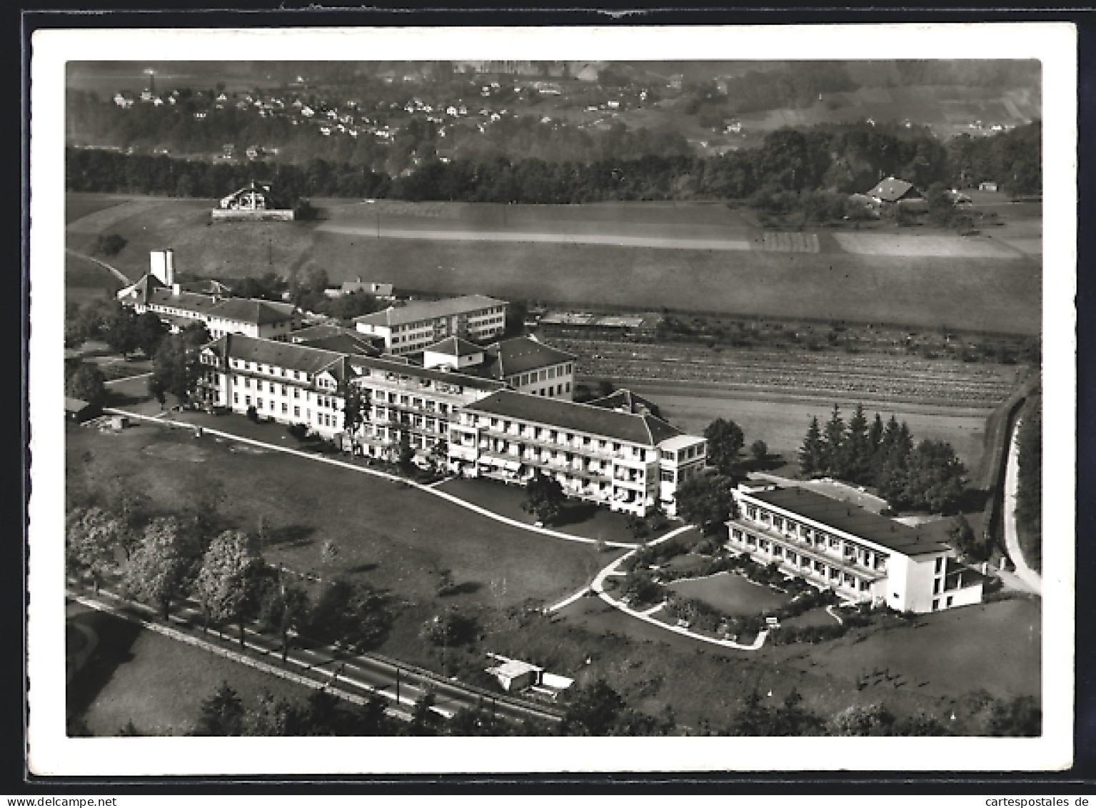 AK Bern, Blick Auf Das Tiefenau-Spital  - Bern