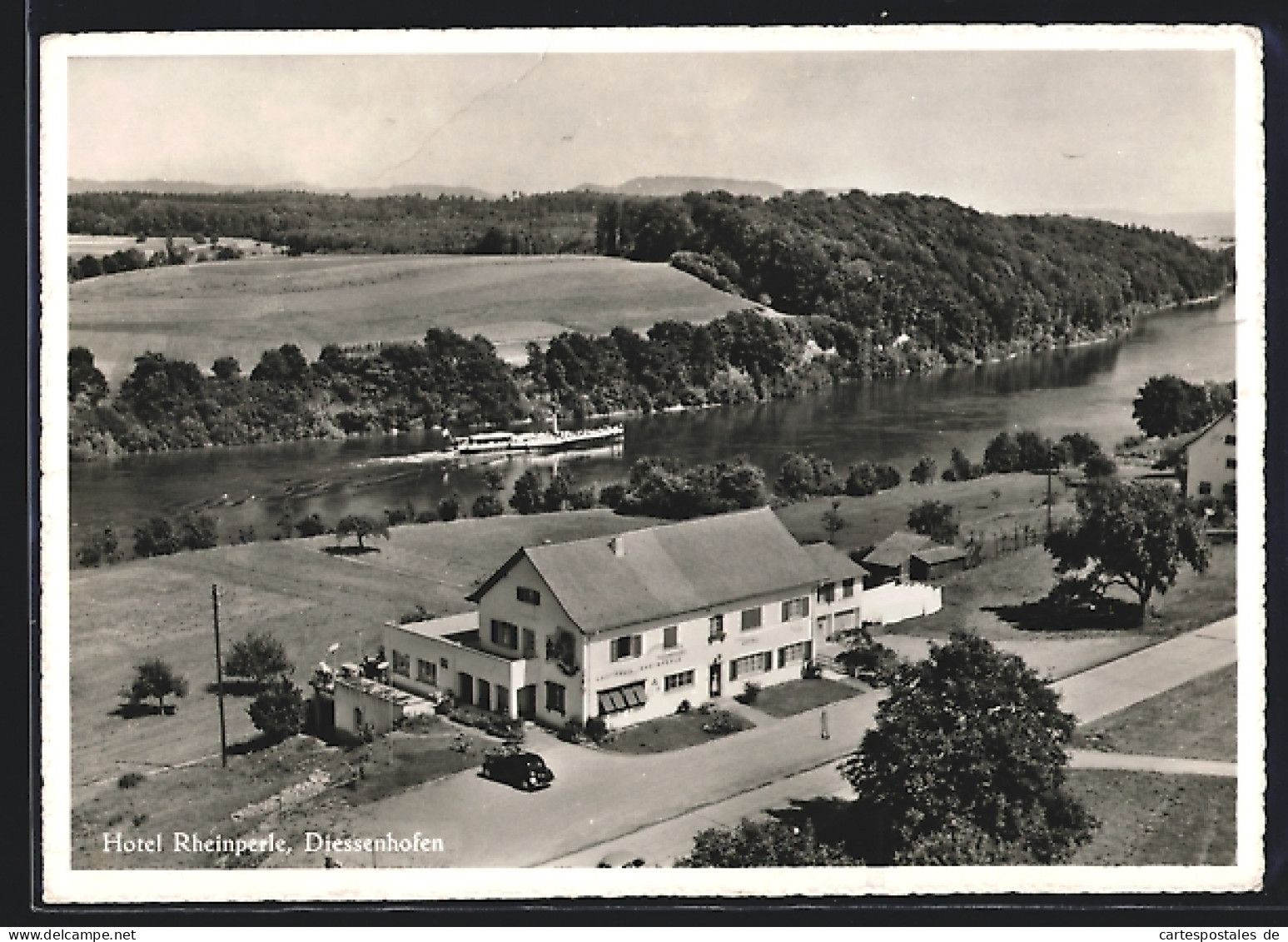 AK Diessenhofen, Am Hotel Rheinperle  - Diessenhofen