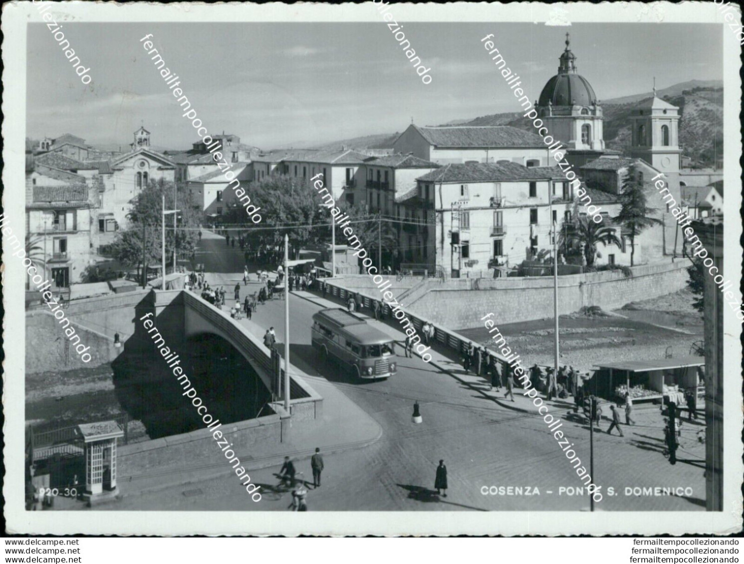 Ba480 Cartolina Cosenza Citta' Ponte S.domenico - Cosenza