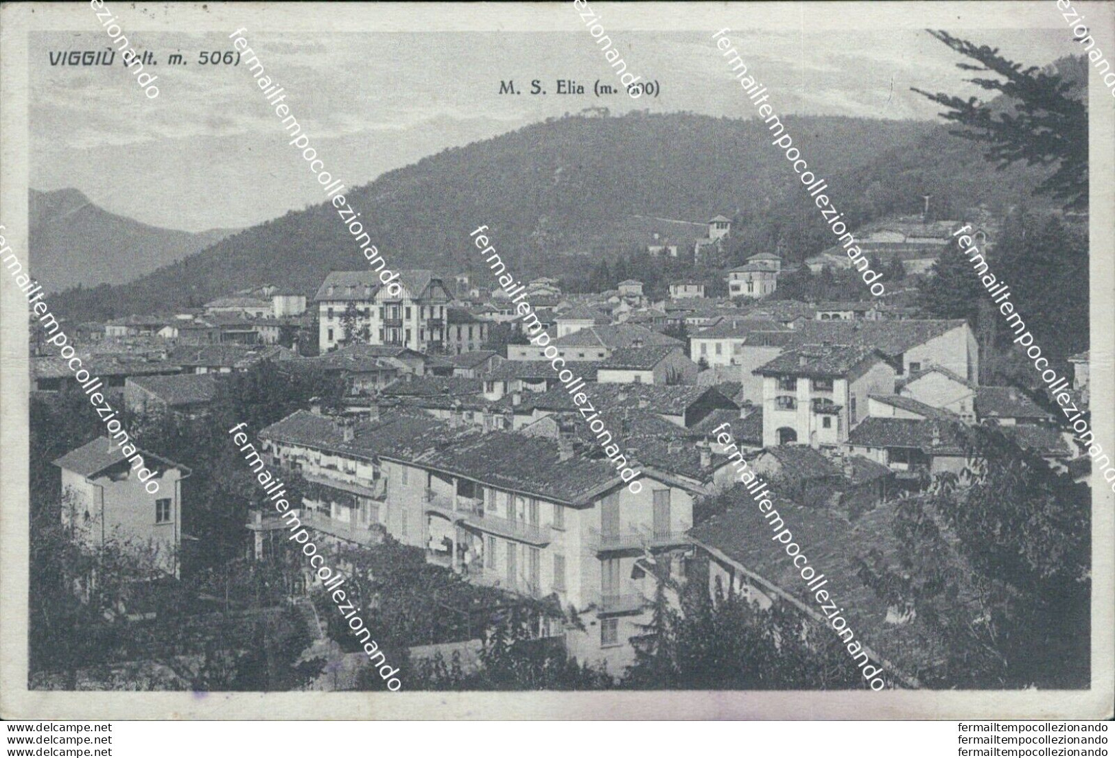 Bs196 Cartolina Viggiu' Provincia Di Varese Lombardia - Varese