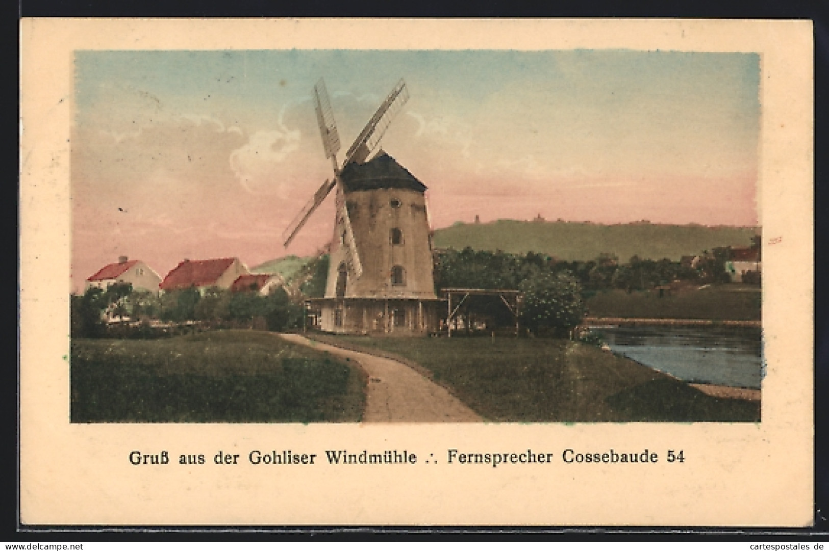 AK Gohlis, Weg Zur Gohliser Windmühle  - Other & Unclassified