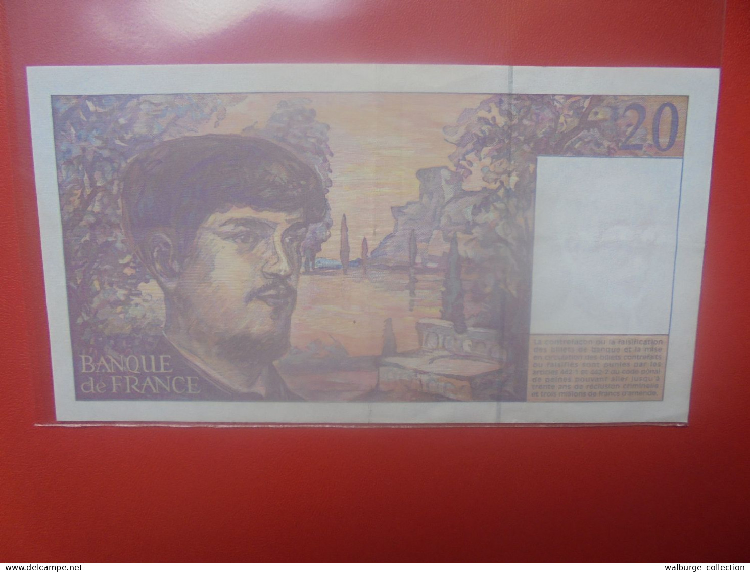 FRANCE 20 FRANCS 1995 Circuler (B.33) - 20 F 1980-1997 ''Debussy''