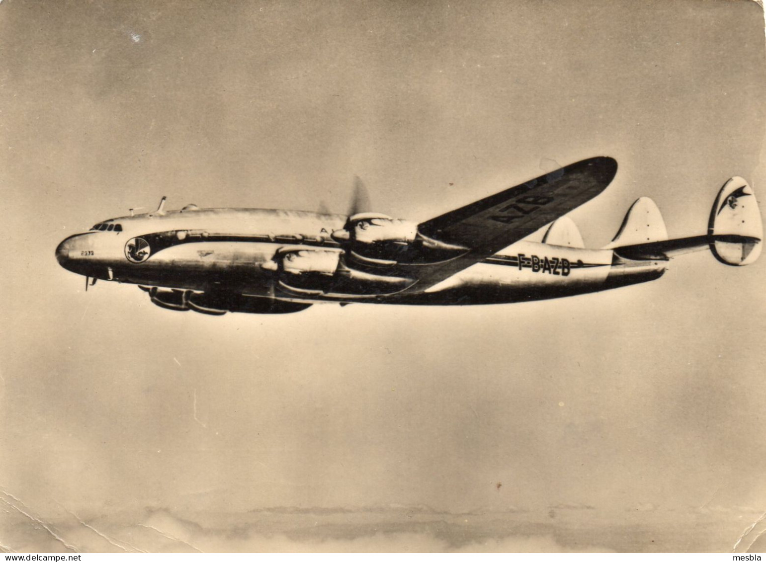 AVIATION -  CONSTELLATION .   F. BAZB  De La  Compagnie  AIR  FRANCE .   1956 - 1946-....: Era Moderna