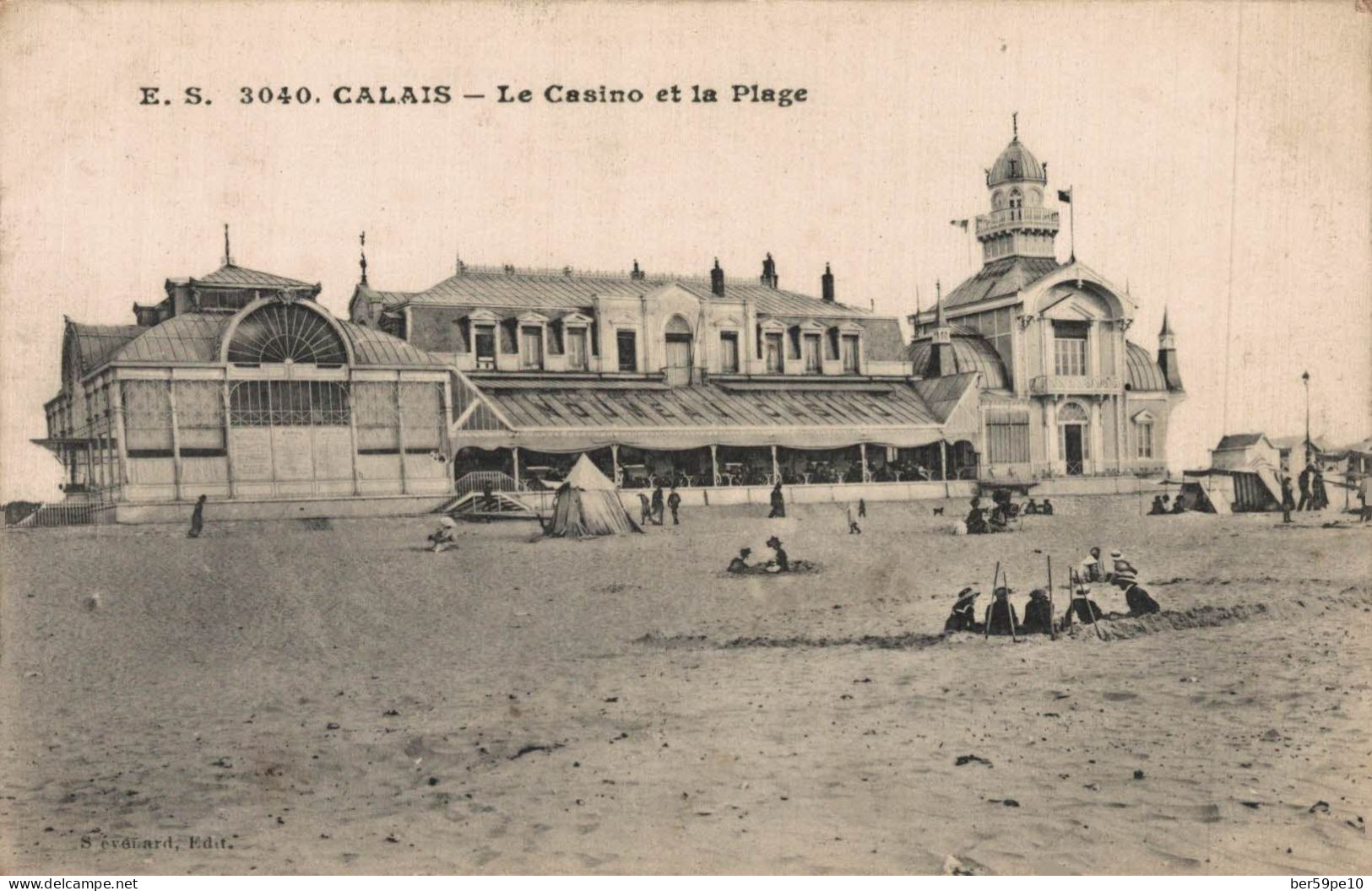 62 CALAIS LE CASINO ET LA PLAGE - Calais