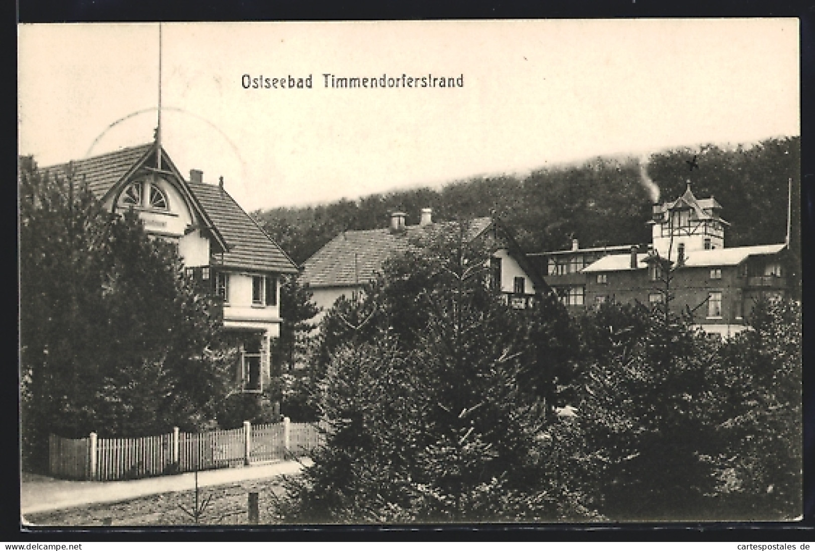 AK Timmendorferstrand, Teilansicht Mit Villen  - Timmendorfer Strand