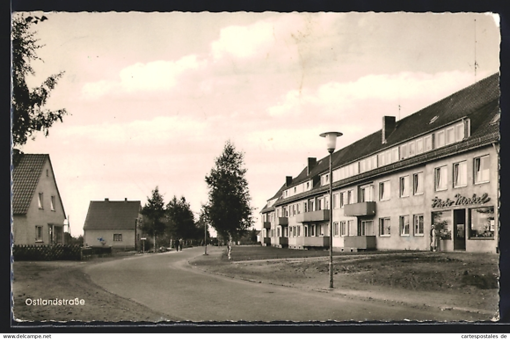 AK Schwanewede Bez. Bremen, Partie Auf Der Ostlandstrasse  - Otros & Sin Clasificación