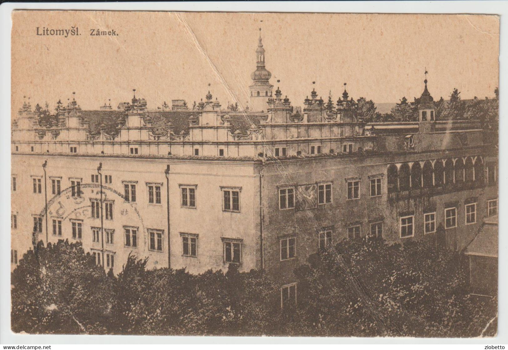 CARTOLINA DI Litomyšl - Repubblica Ceca -1923 - FORMATO PICCOLO - 2.a SCELTA - Tschechische Republik