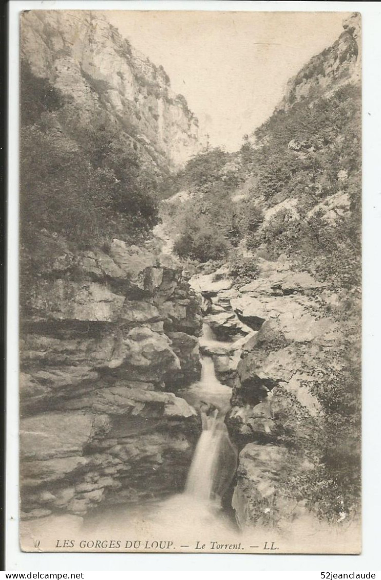 Les Gorges Du Loup Le Torrent    1908    N° 9 - Sonstige & Ohne Zuordnung