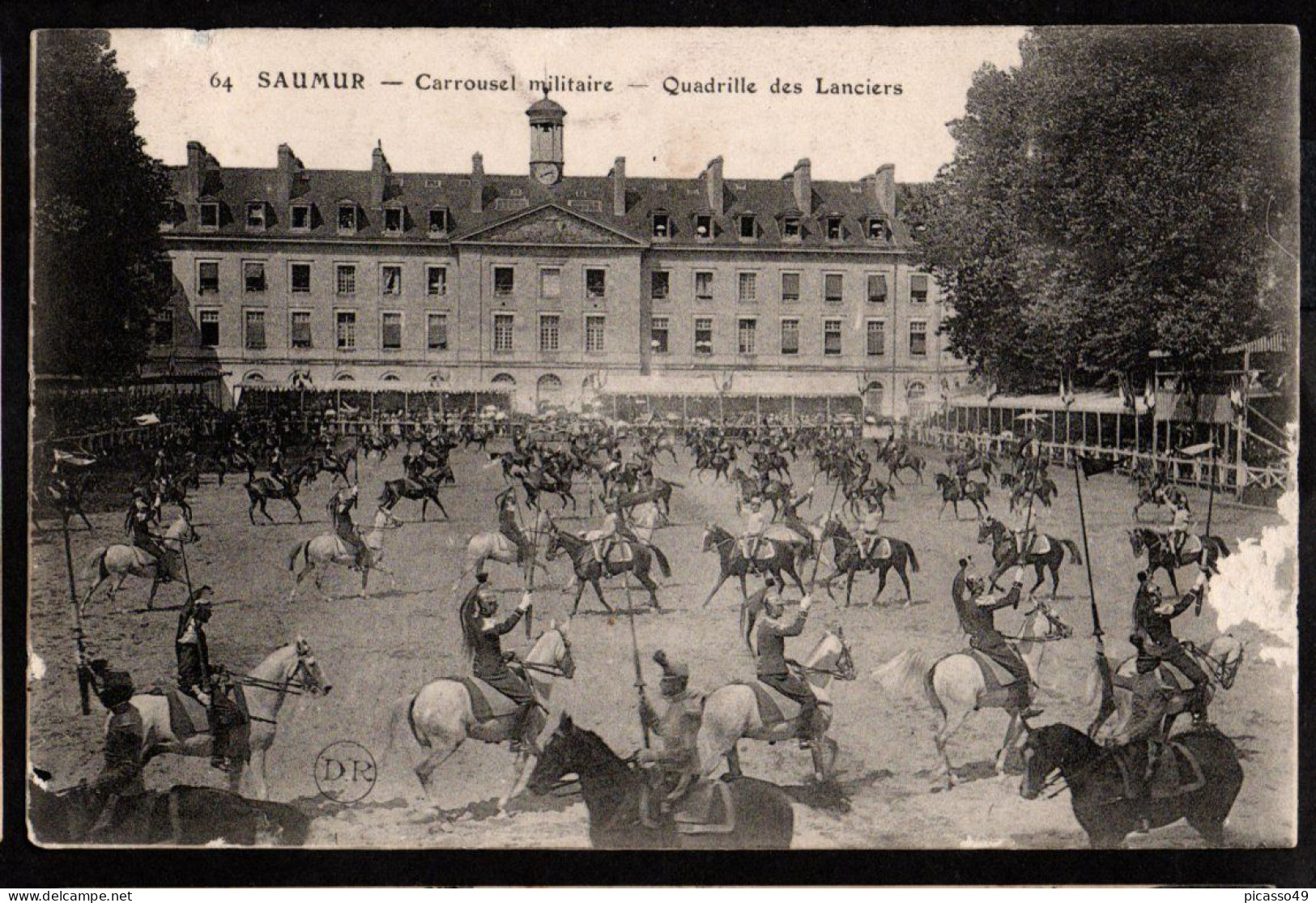Maine Et Loire , Saumur , Caroussel Militaire , Quadrille Des Lanciers - Saumur