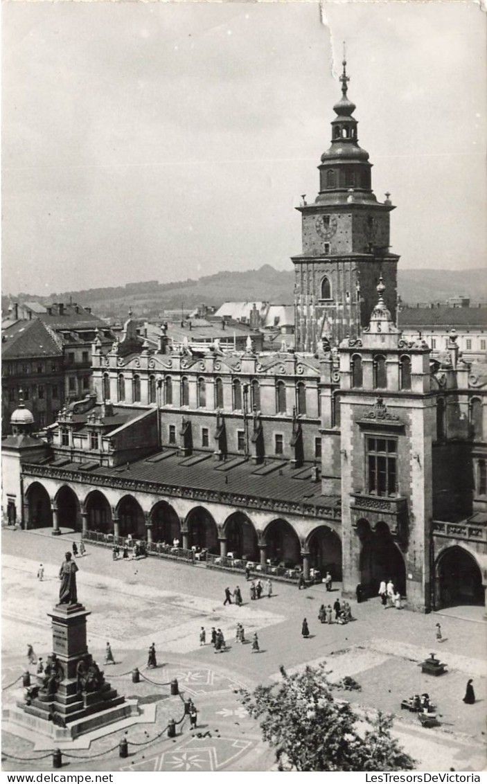 POLOGNE - Krahow - Sukiennice I Wieza Ratusza - Vue Générale - Animé - Carte Postale Ancienne - Polen