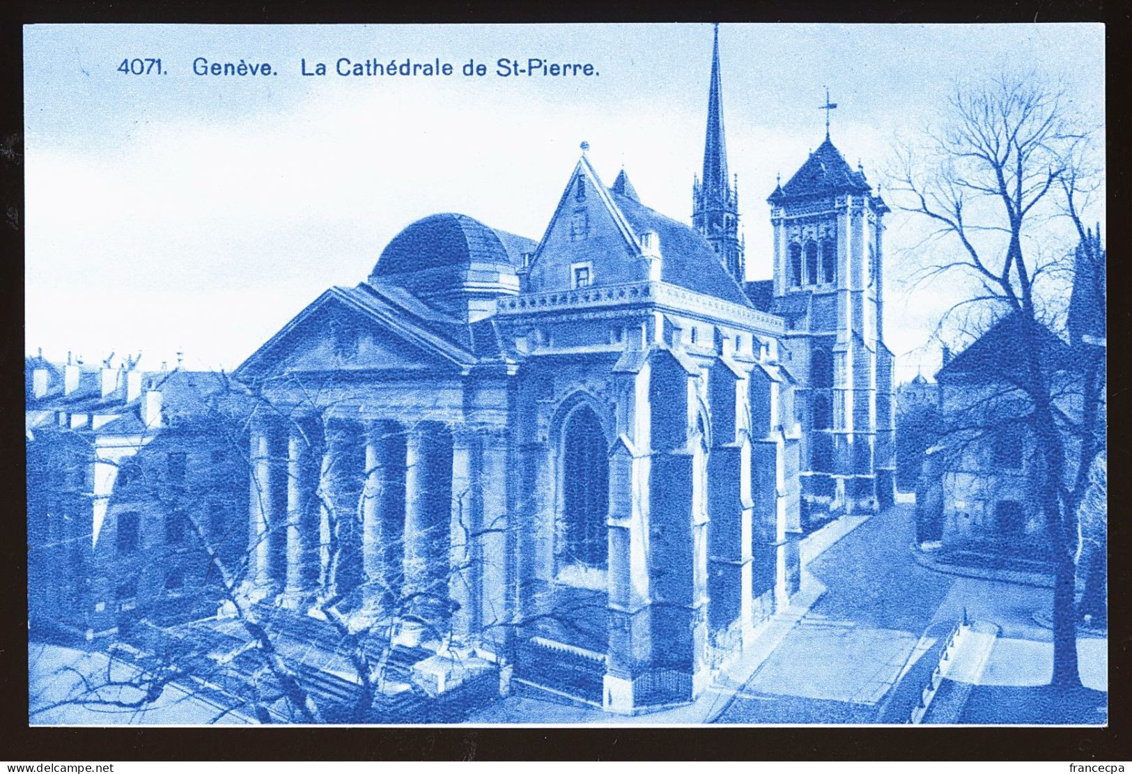 14666 - SUISSE - GENEVE - La Cathédrale De Saint-Pierre - Genève