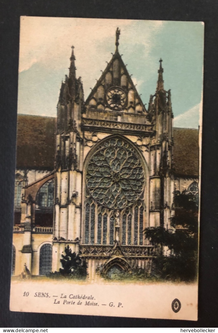 Sens - La Cathédrale - La Porte De Moise / 89 - Sens