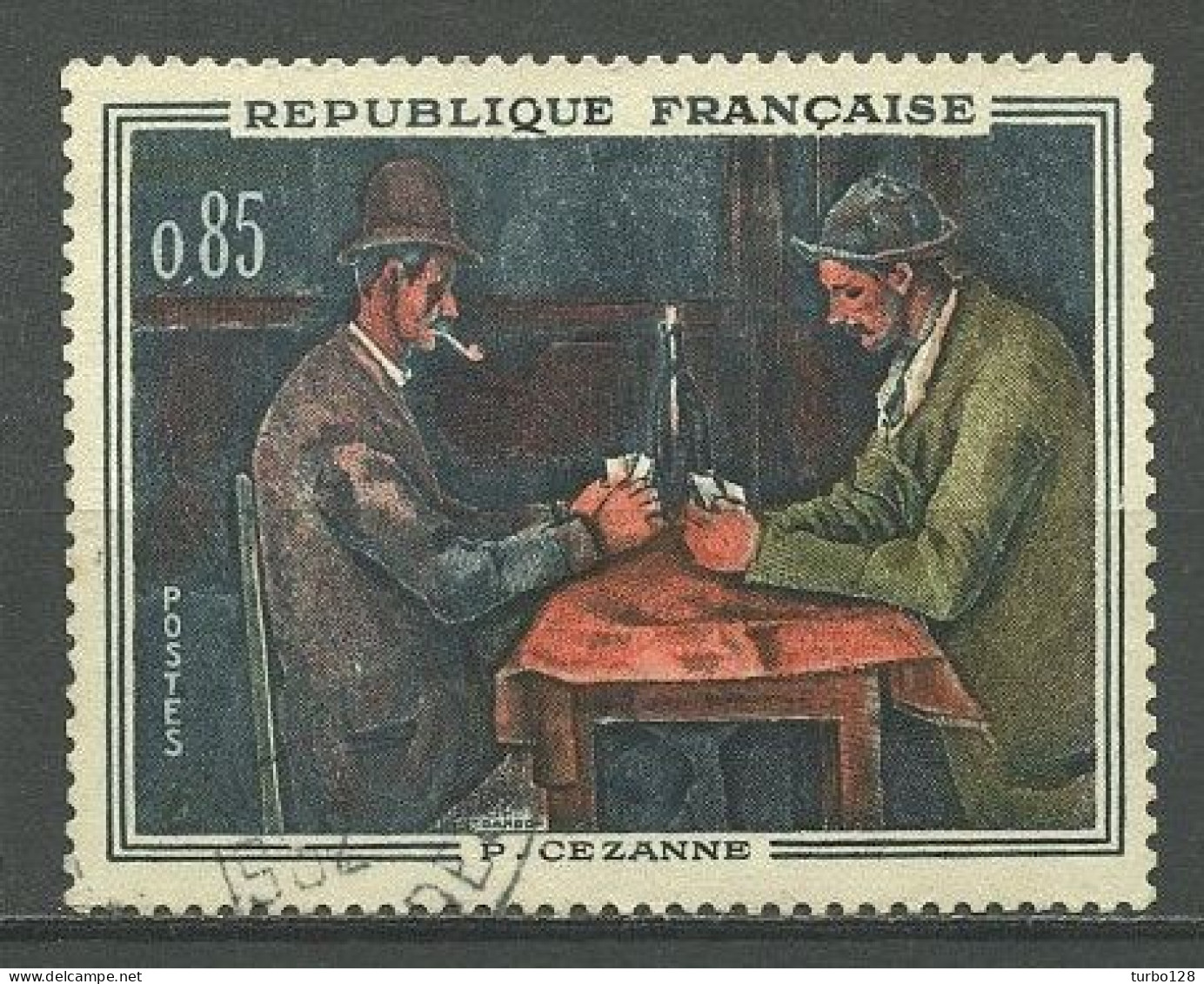 FRANCE 1961 N° 1321 Oblitéré TTB C 1.50 € Tableau Painting Paul Cézanne - Gebraucht