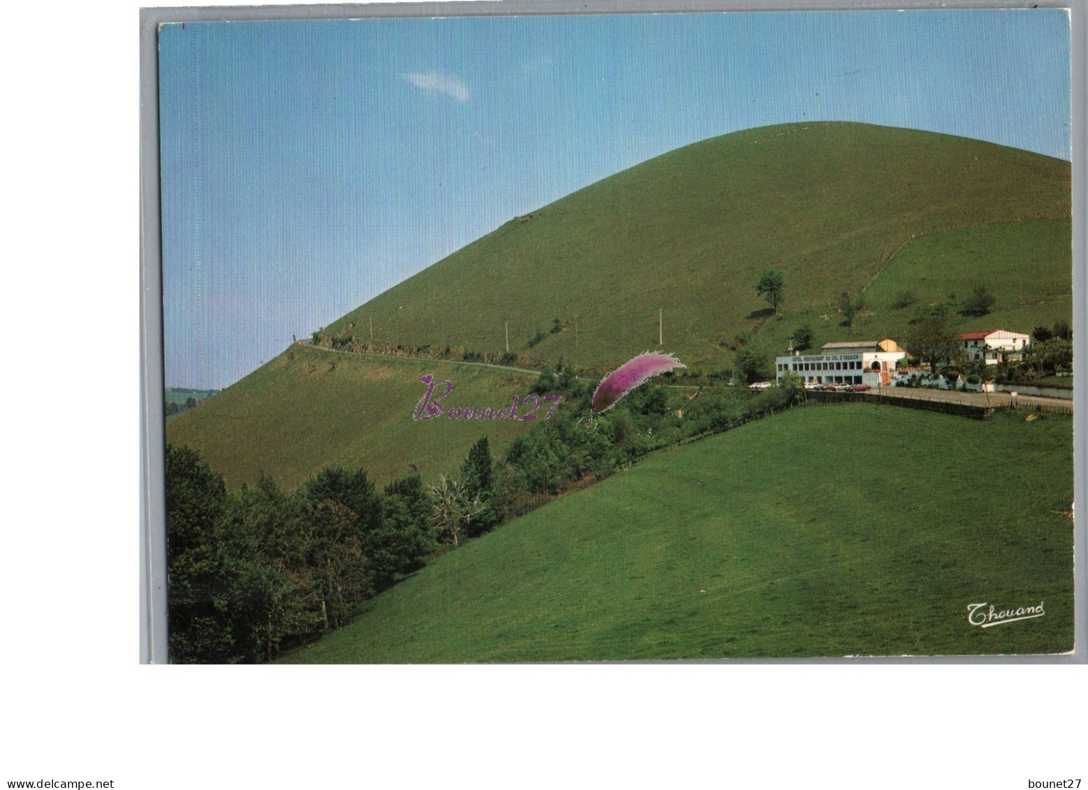 Une Bonne Etape Au Coeur Du Pays Basque 64 - L'Hotel Restaurant Du Col D'osquich Vue Generale  - Andere & Zonder Classificatie