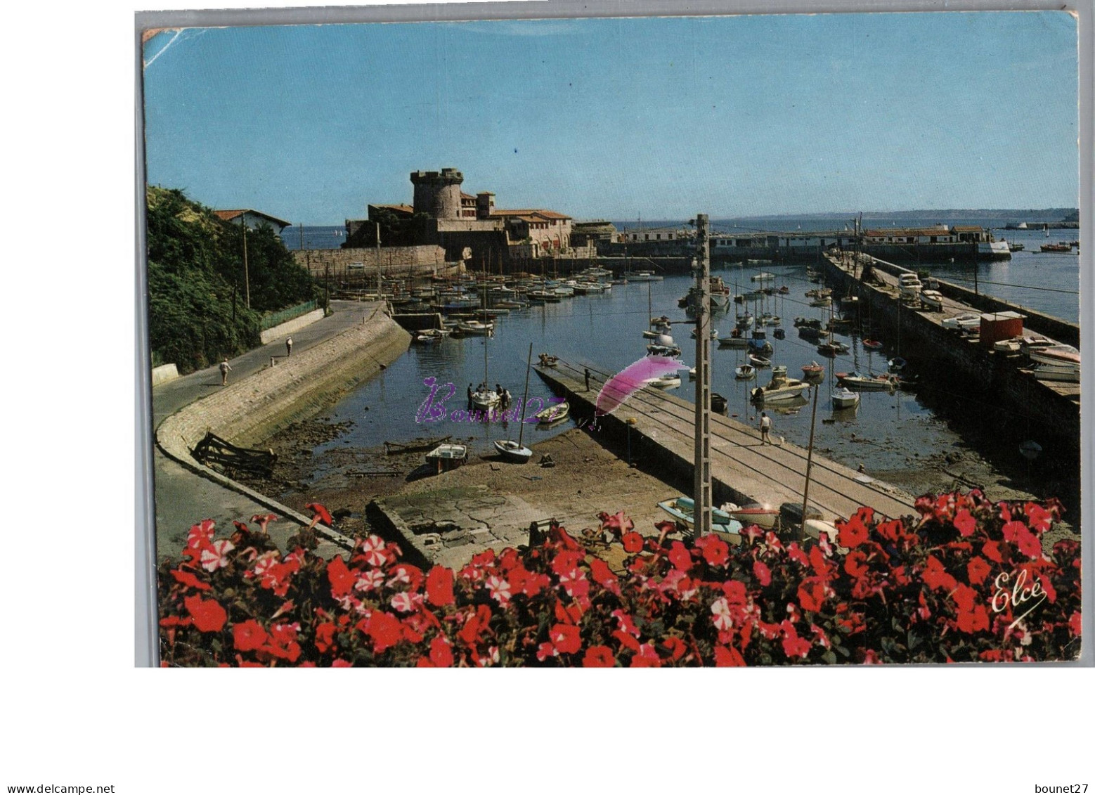 SAINT JEAN DE LUZ 64 - SOCOA Le Port Le Fort Des Digues 1971 - Saint Jean De Luz