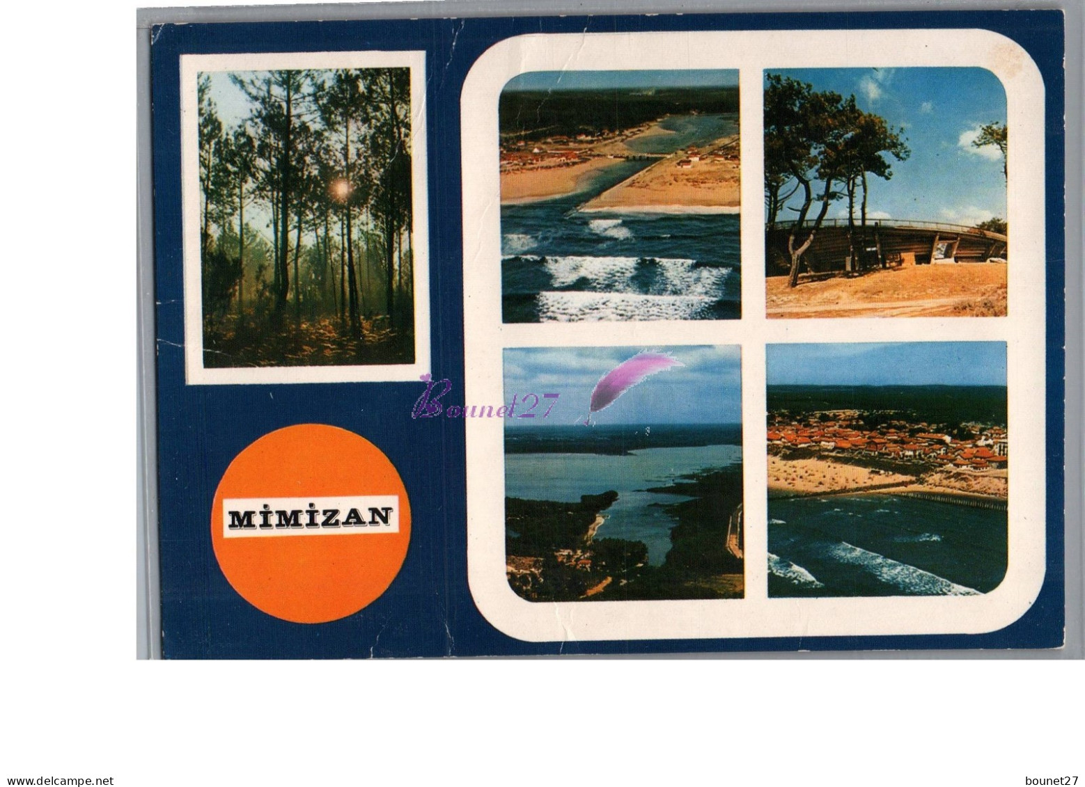 MIMIZAN 40 - Multivue De La Plage Côte Foret  - Mimizan