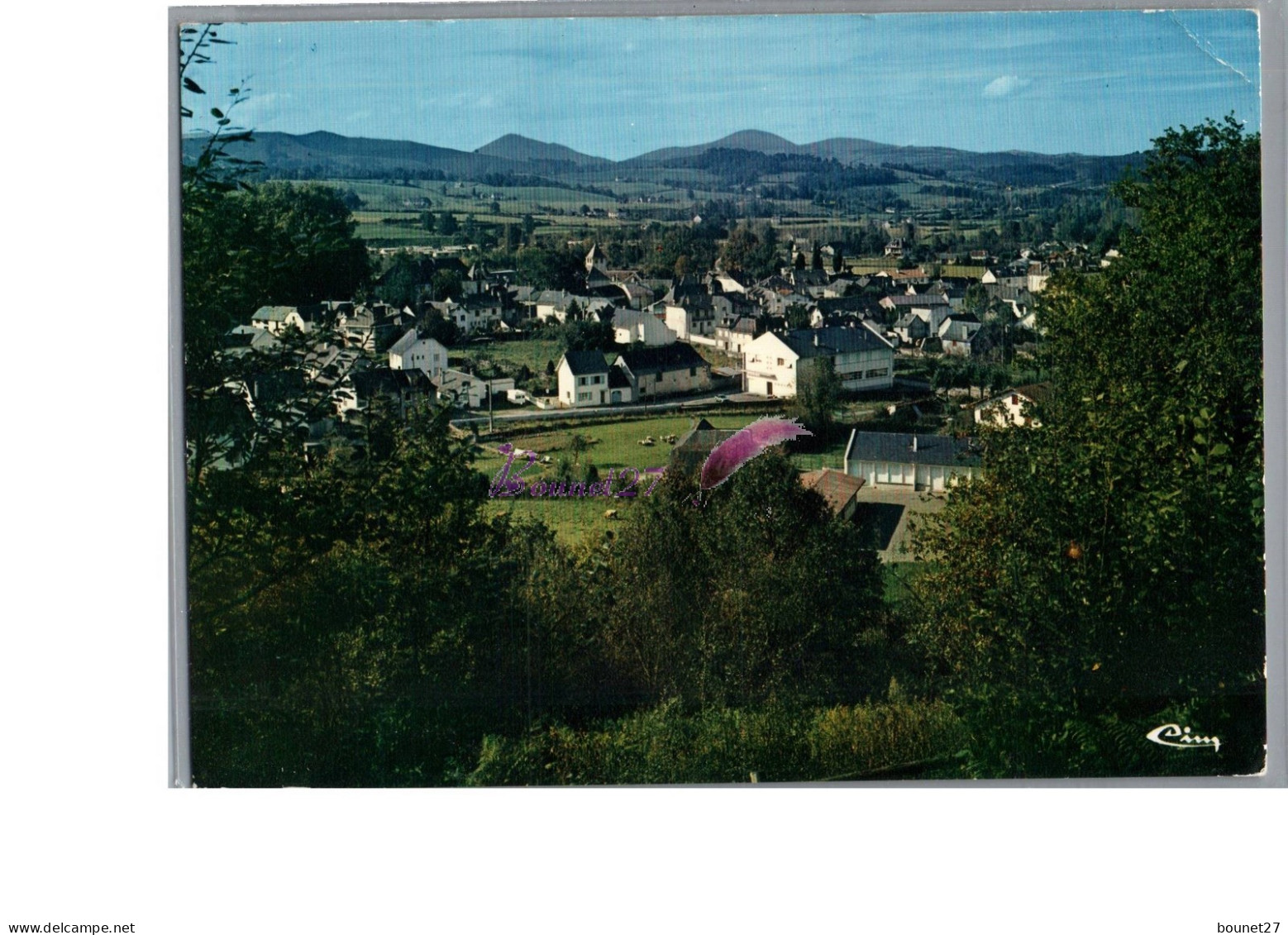 ARETTE 64 - Vue Generale D'Arlette De La Ville Vallée De Baretous  - Andere & Zonder Classificatie