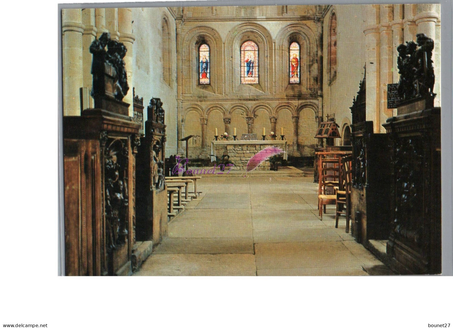 MONTREAL 89 - Intérieur De L'Eglise Les Stalles  - Montreal