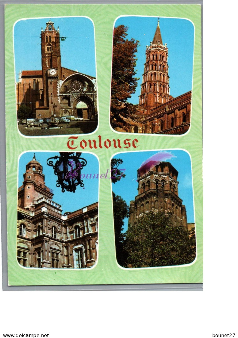 TOULOUSE 31 - La Cathedrale St Saint Etienne Basilique Sernin Hotel D'assezat La Tour Des Augustins - Toulouse