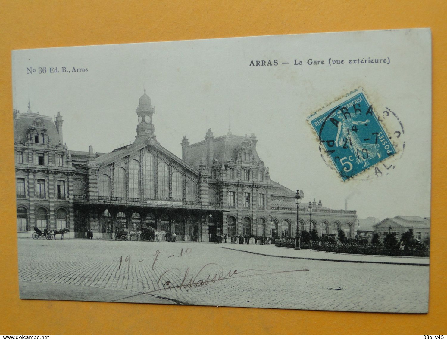 ARRAS -- La Gare - Vue Extérieure - Arras