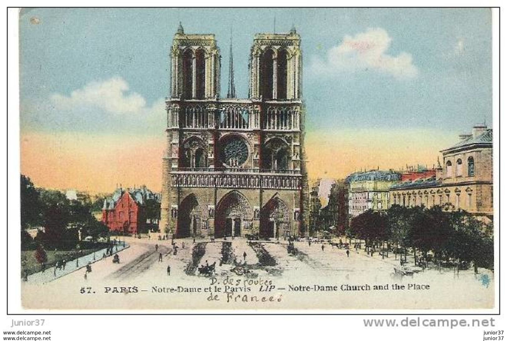 3 Cartes De Paris ,  Cathédrale Notre Dame - Notre Dame De Paris