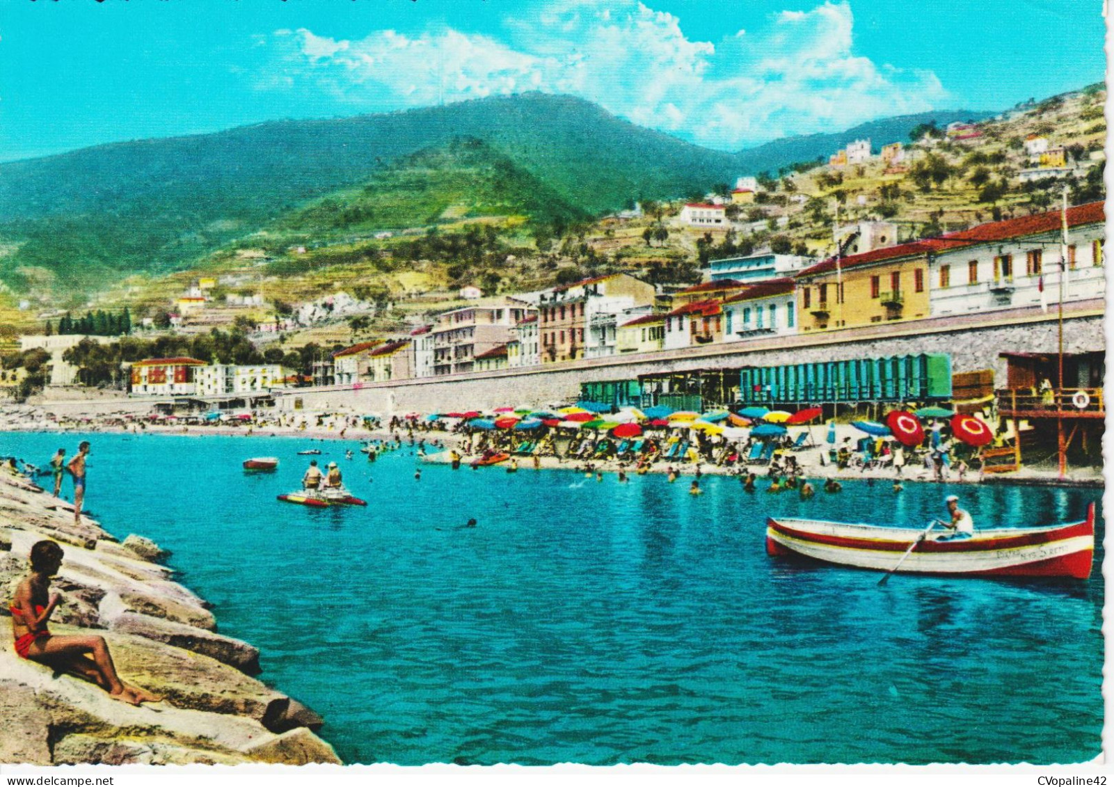 OSPEDALETTI (Imperia) Bagni Vittorio En 1969 - Imperia