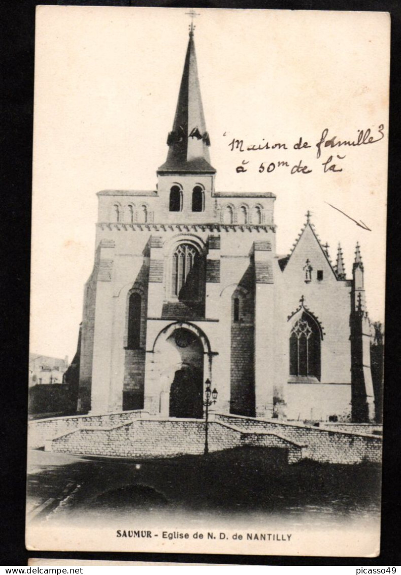 Maine Et Loire , Saumur , Eglise De N D De Nantilly - Saumur