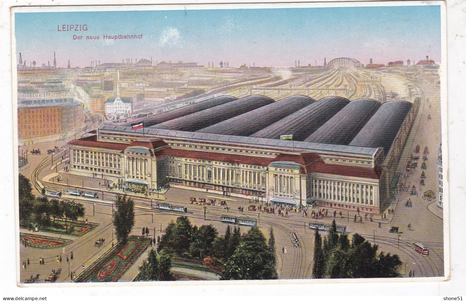 LEIPZIG   Der Neue  Hauptbahnhof - Leipzig