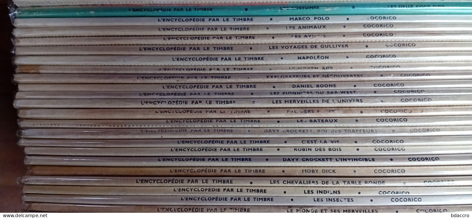 Encyclopédie Par Le Timbre, Edts Cocorico : 2 Euro Le Numéro Et 9€ Par Walt Disney: - Albums & Catalogues