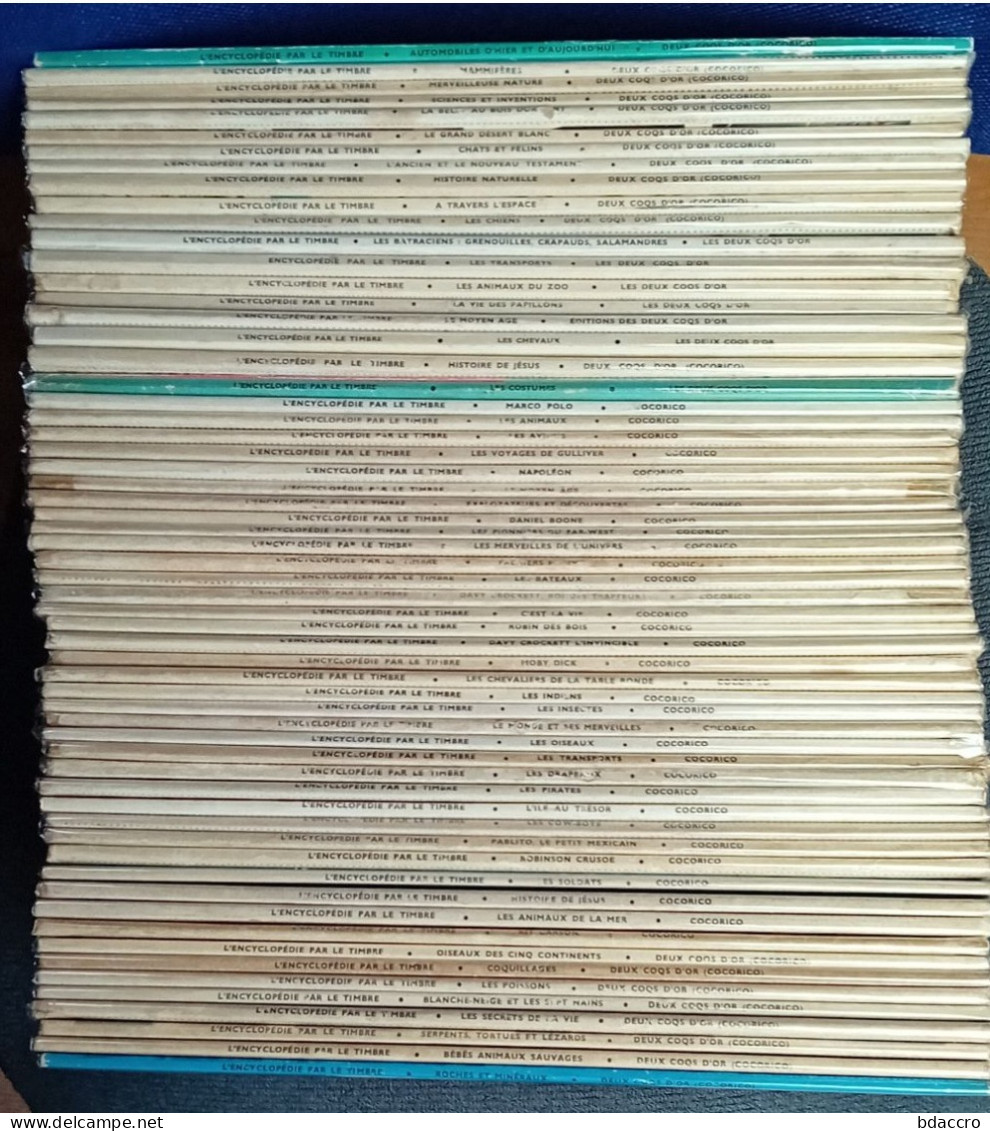 Encyclopédie Par Le Timbre, Edts Cocorico : 2 Euro Le Numéro Et 9€ Par Walt Disney: - Albums & Catalogues