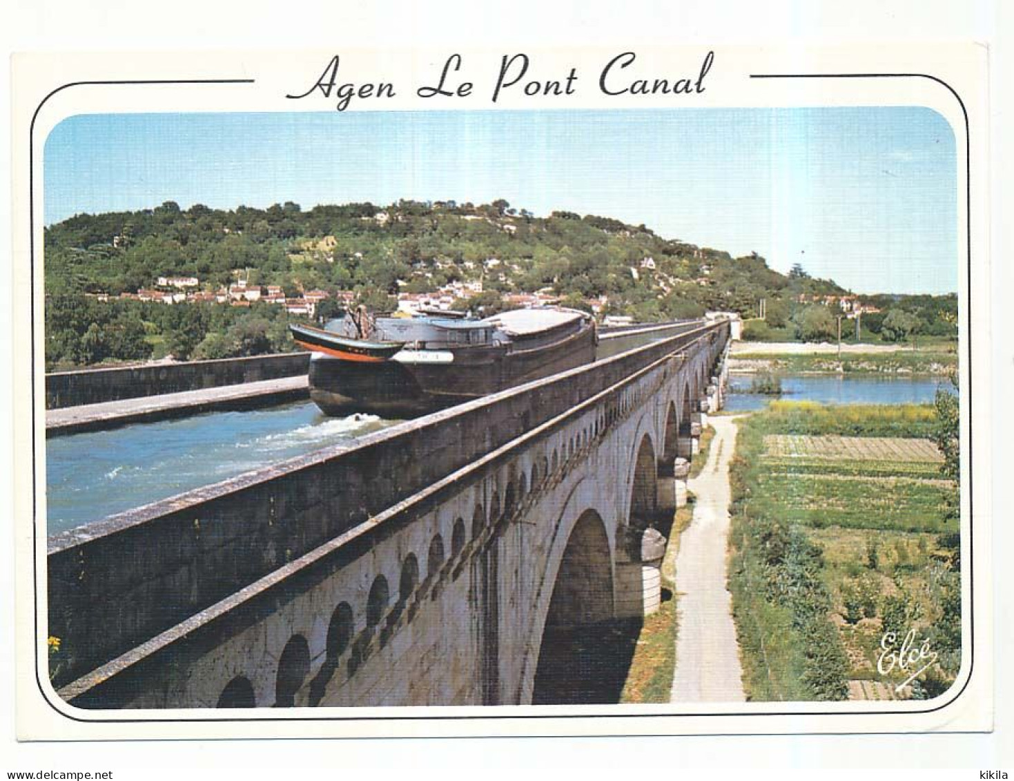 CPSM / CPM 10.5 X 15 Lot Et Garonne AGEN Le Pont Canal Au Dessus De La Garonne - Agen