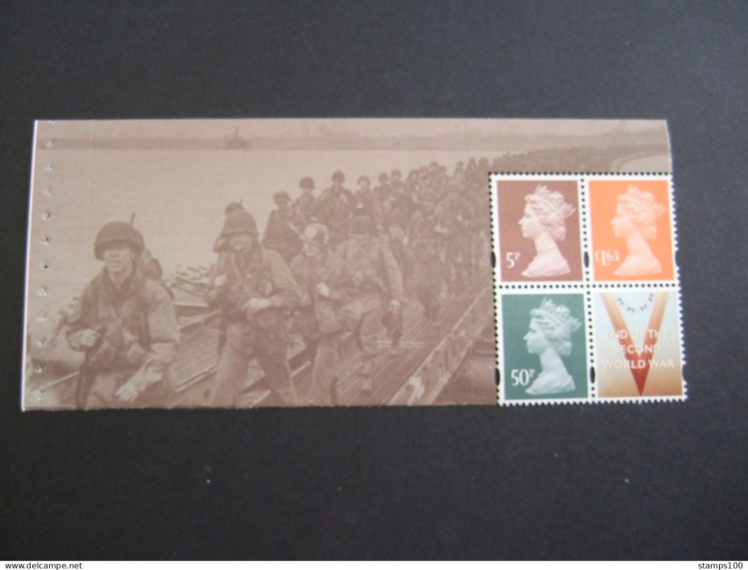 2020 GREAT BRITAIN  END OF WWII DY FROM PRESTIGE BOOKLET  DY34   MNH** (Q29-08) - Machins