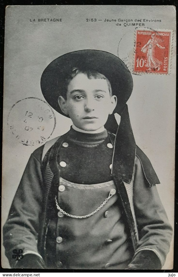 29 - Jeune Garçon Des Environs De Quimpe  - LA BRETAGNE  - Folklore - Collection MTIL  N°2153 - Quimper