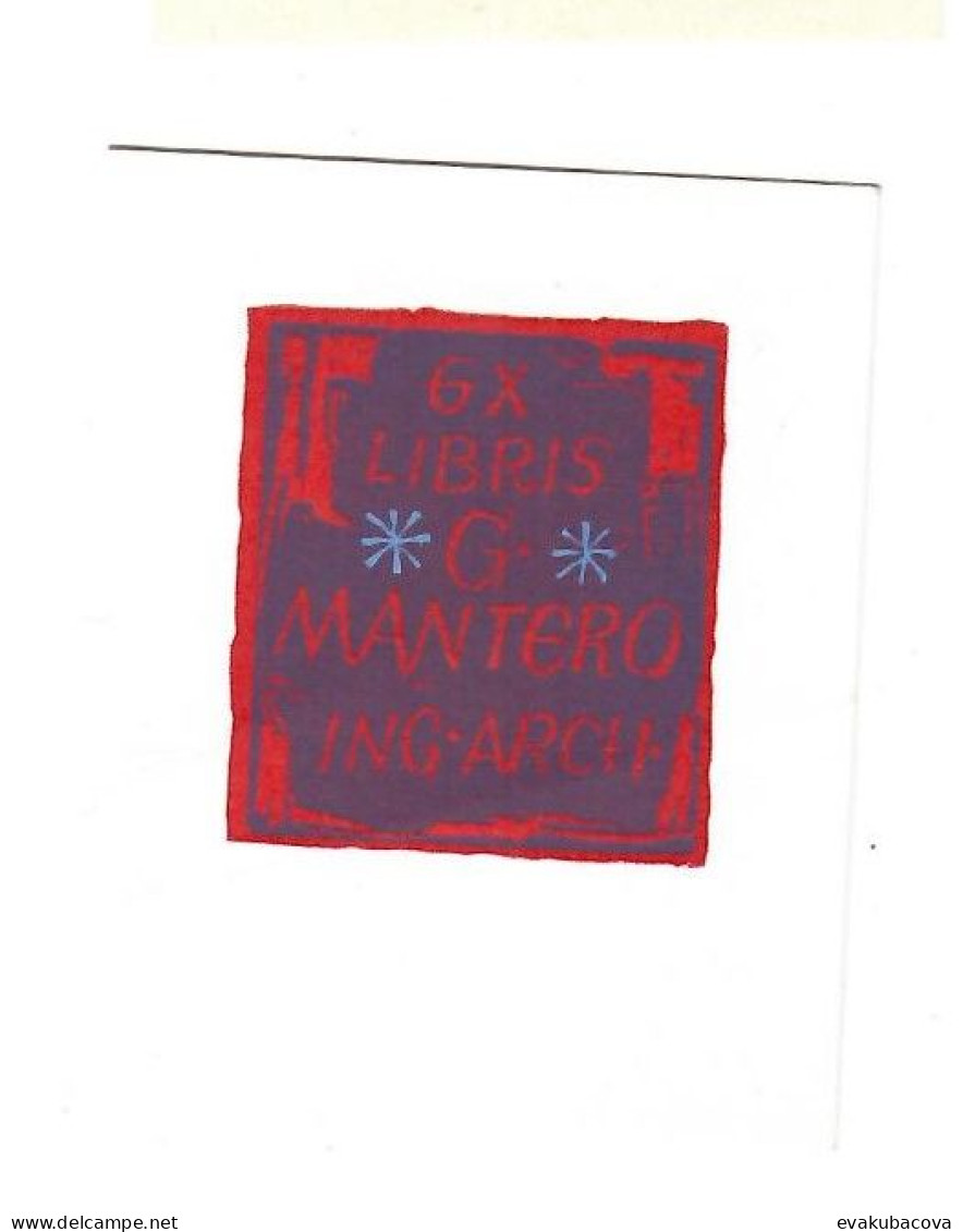 Ex Libris.50mmx70mm. - Bookplates