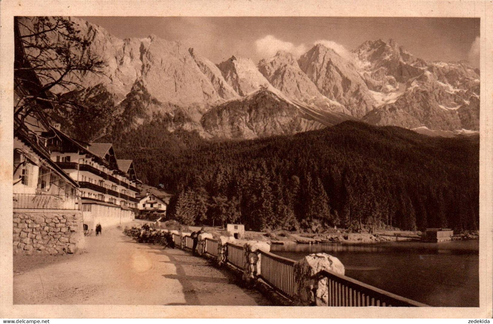 H1781 - Garmisch Partenkirchen - Eibsee Hotel Zugspitze - B. Johannes Max Beckert - Garmisch-Partenkirchen