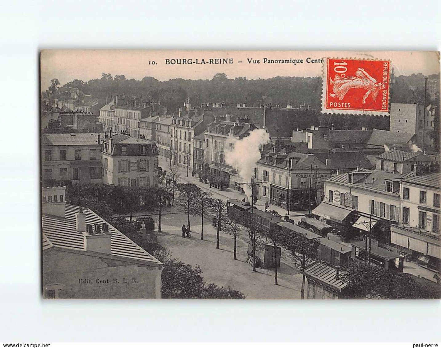 BOURG LA REINE : Vue Panoramique Centrale - état - Bourg La Reine