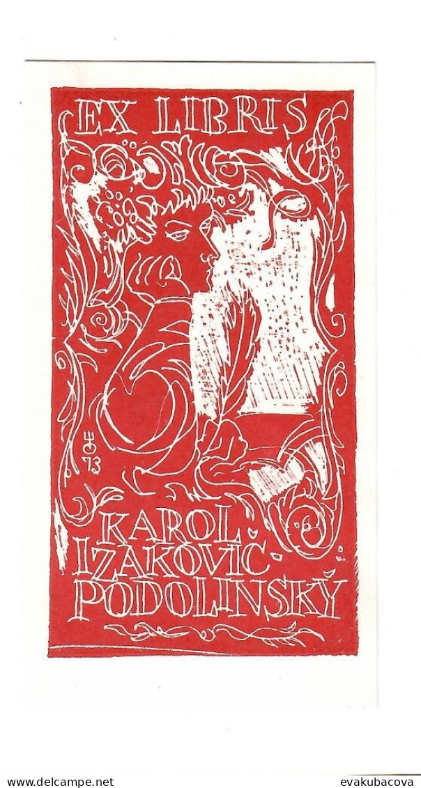 Ex Libris.60mmx110mm. - Ex Libris