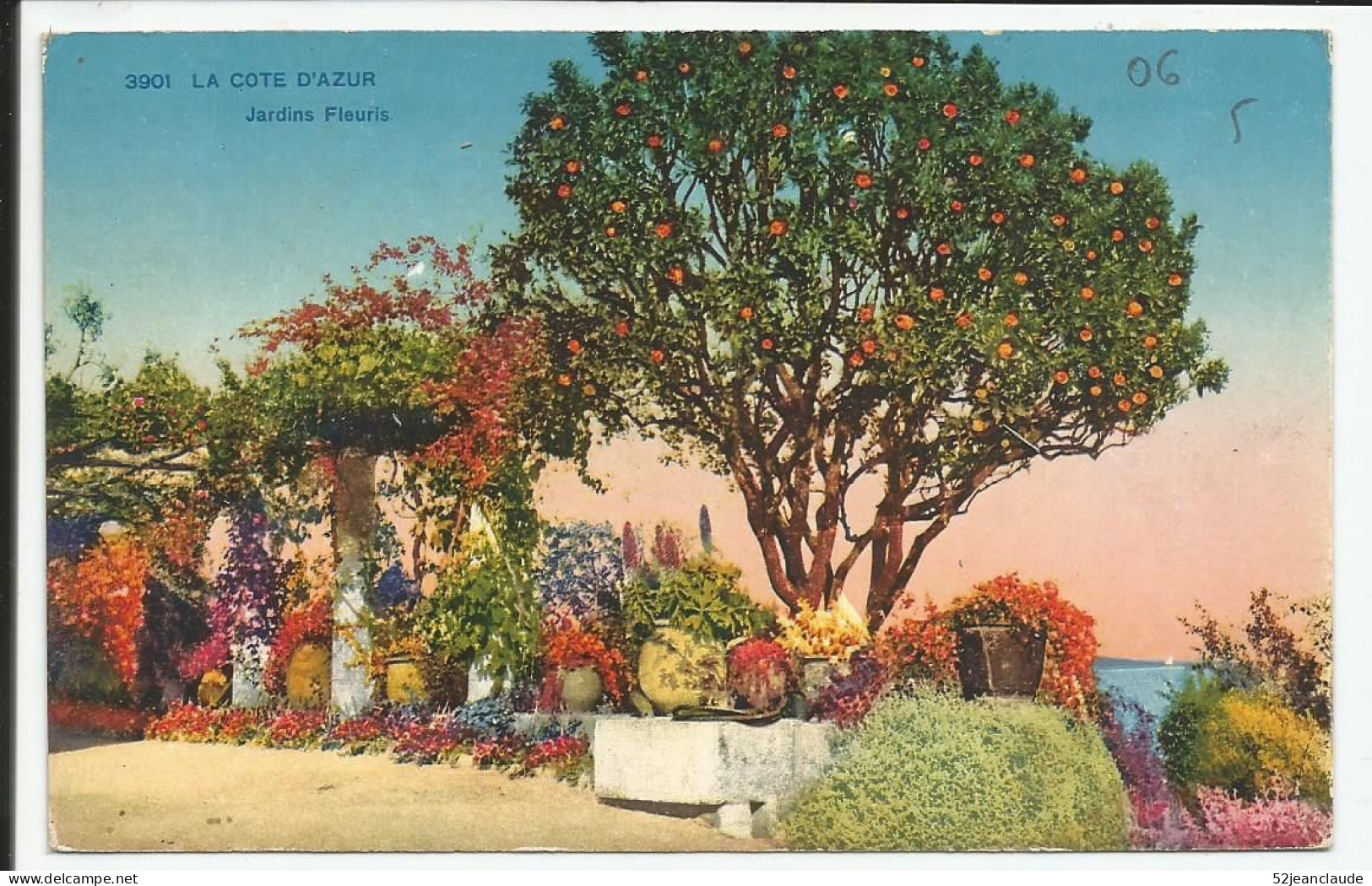 La Côte D'Azur Jardins Fleuris    1930-35   N° 3901 - Sonstige & Ohne Zuordnung